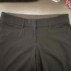 Black bootcut dress pants